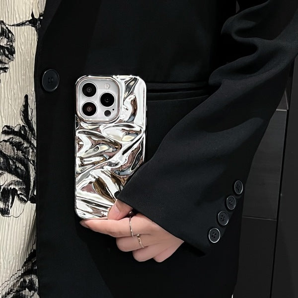 Su Dalgası Desenli İphone Telefon Kılıfı